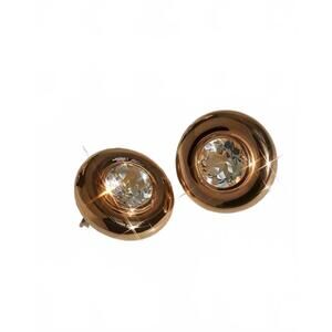 NEW LUV AJ women's noor stud earrings in green